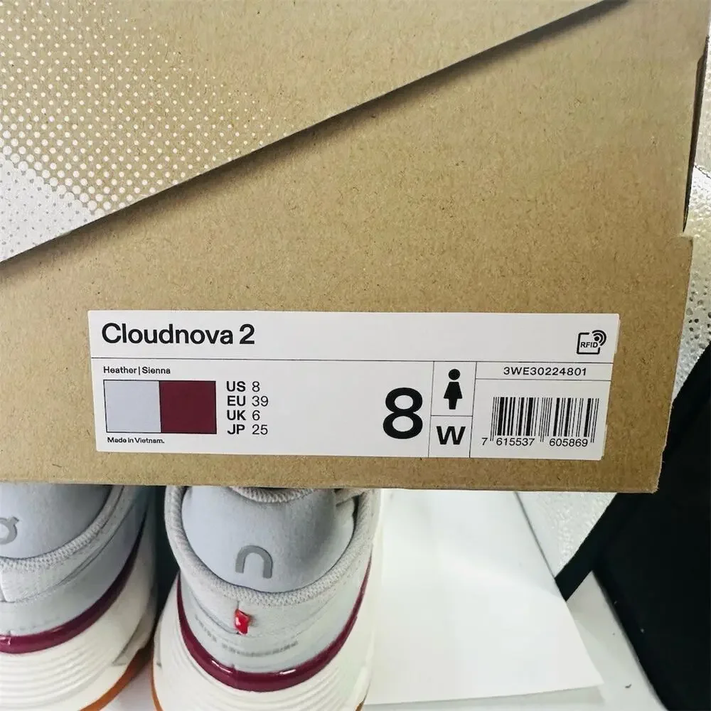 On Running Cloudnova 2 Light Blue/White | Women’s Size 8 US | New with Box